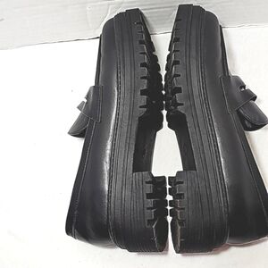 Elegant Black Platform Loafers